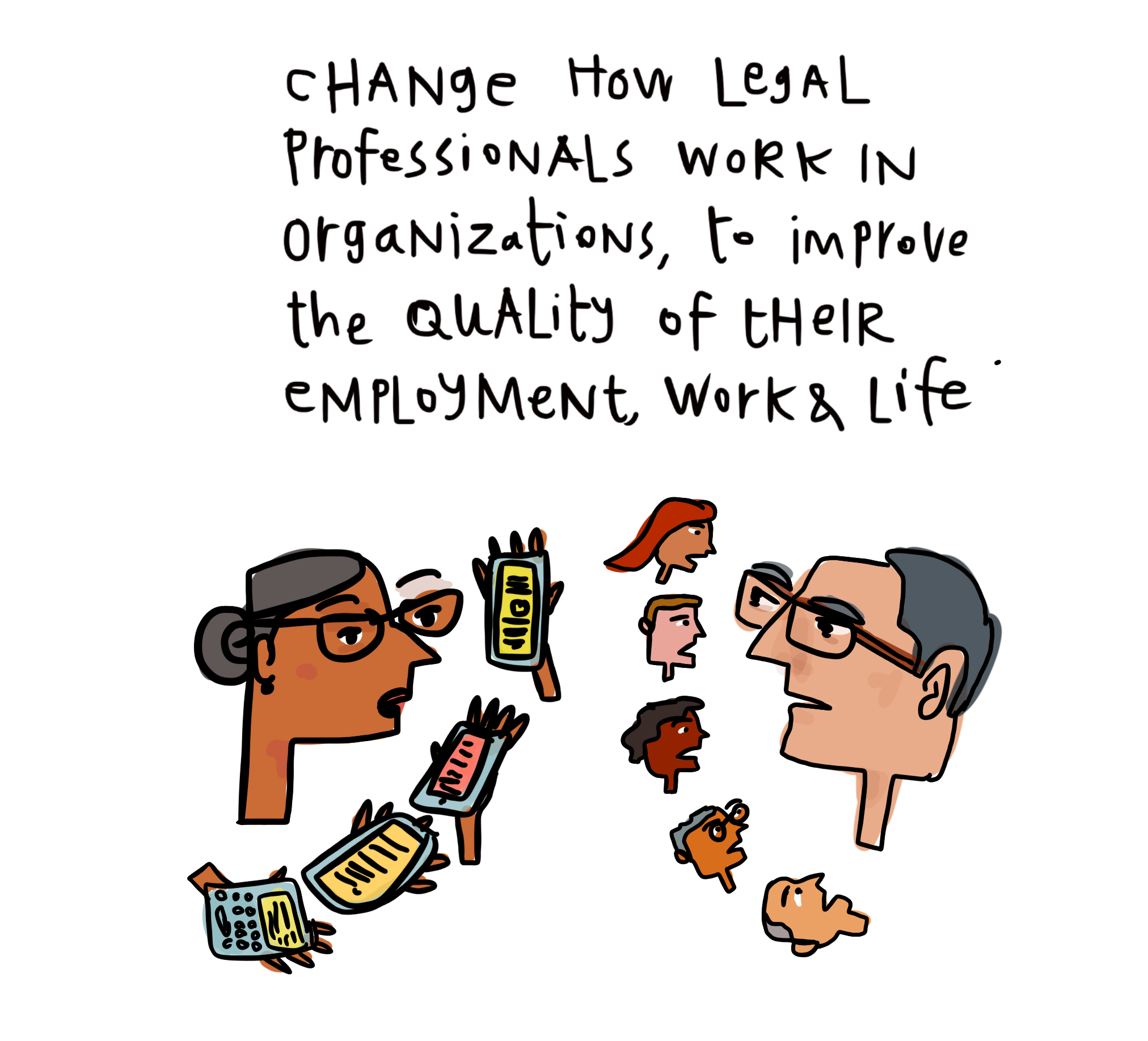 Legal Design priority - change how lawyers work to improve professional lives