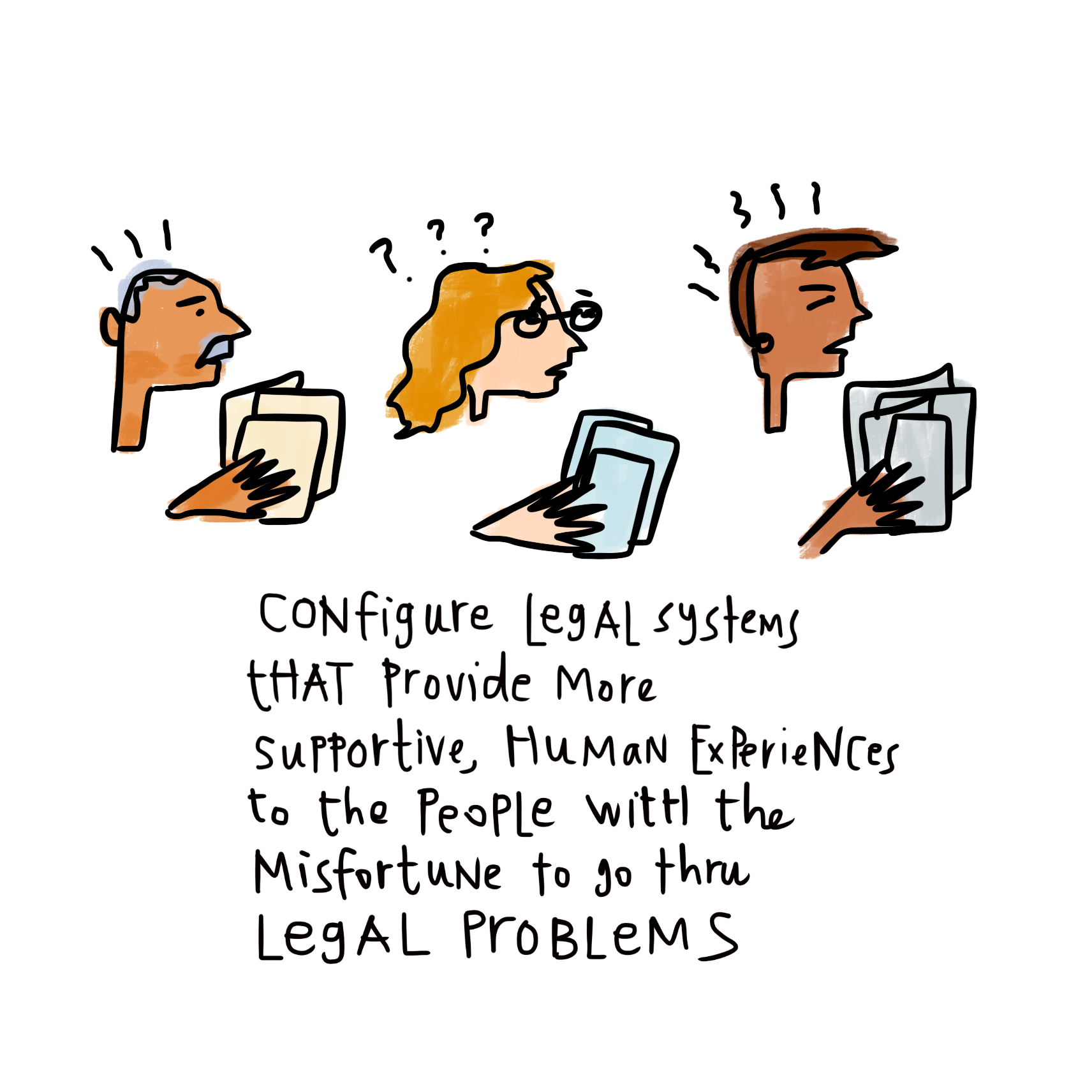 Legal Design priority - more human legal systems