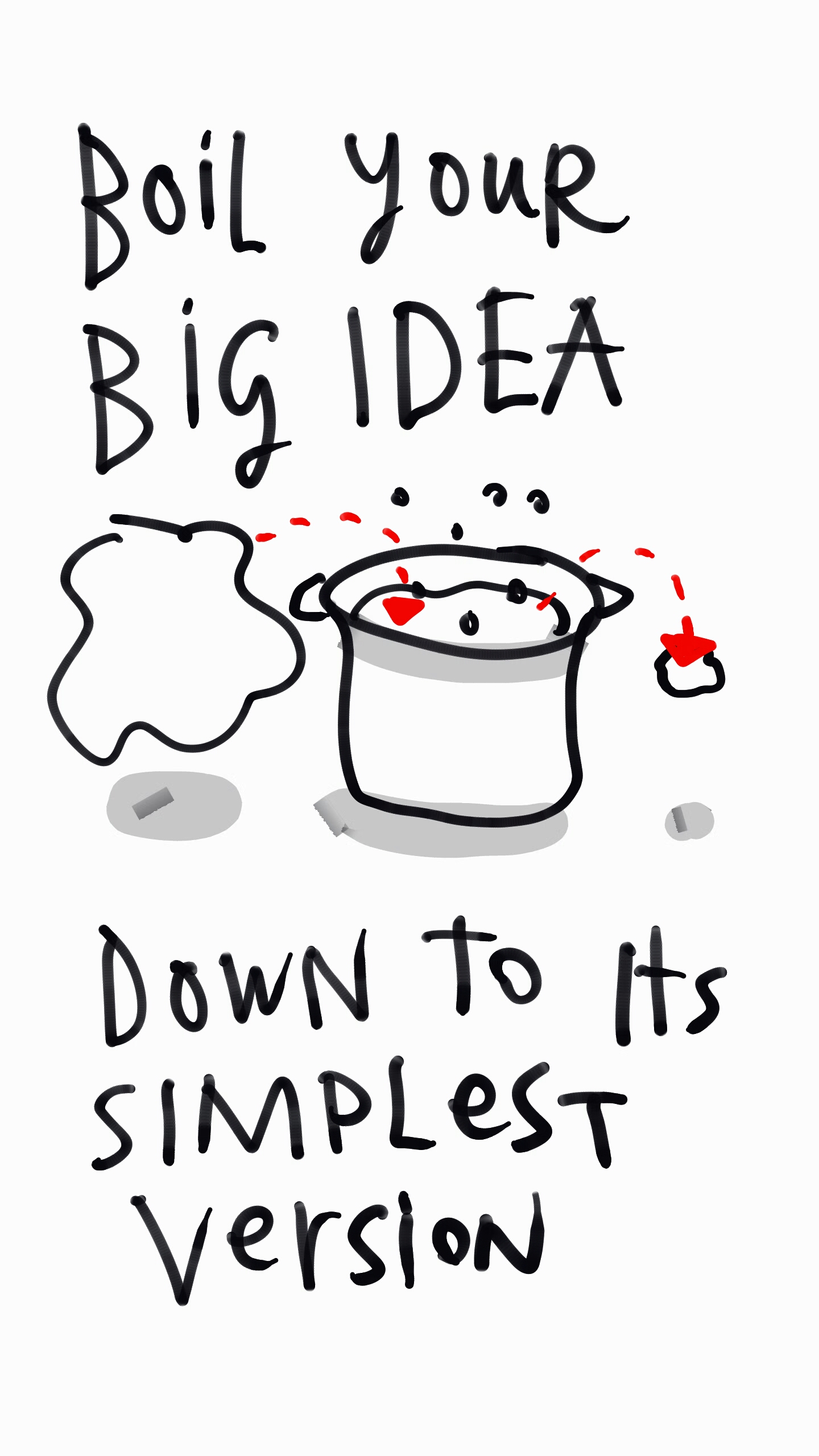 Prototype - boil your big idea down
