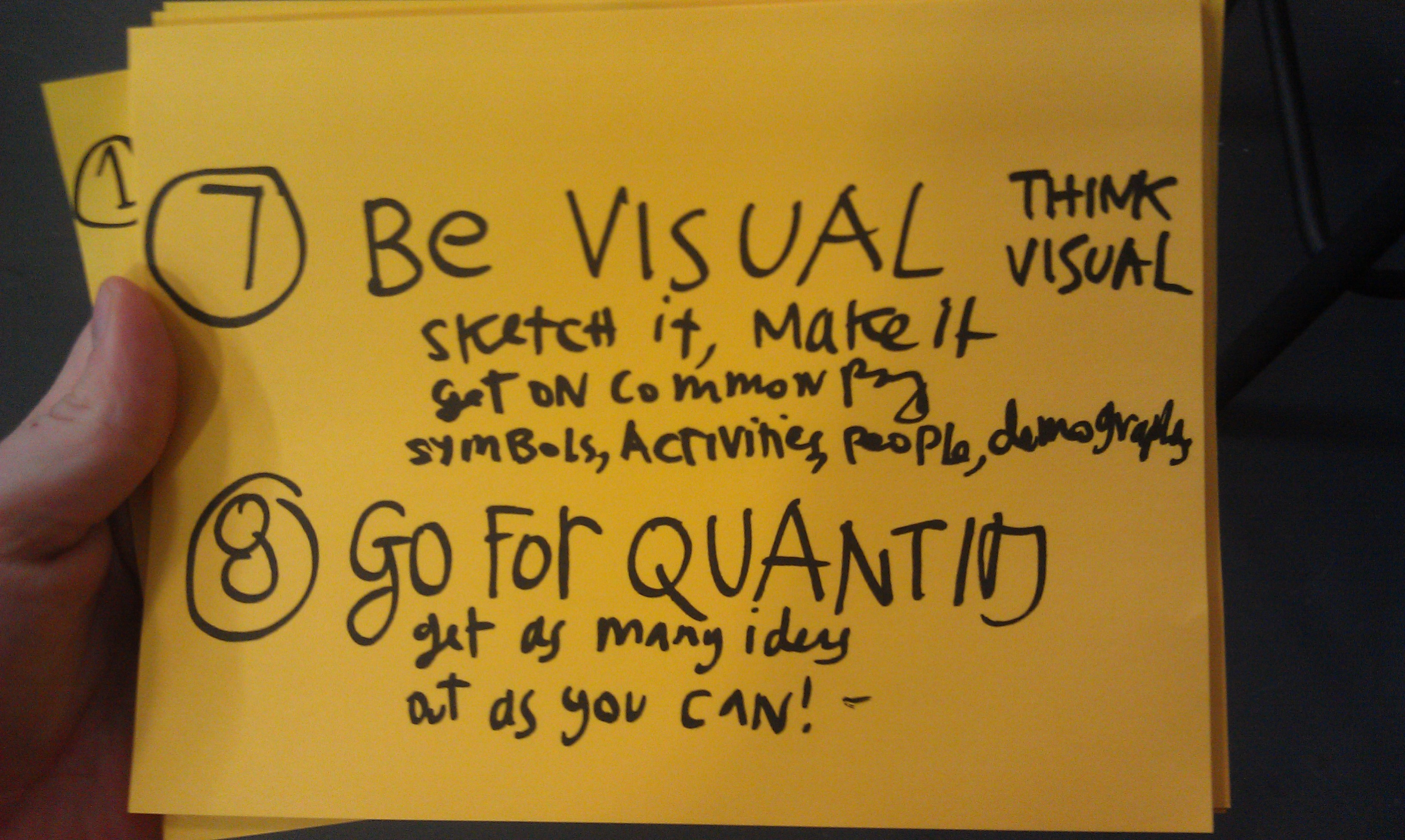 design process - 3 - brainstorming